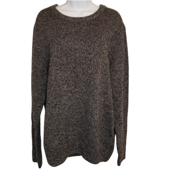 Sonoma Marled Gray Crew Pullover NWT - Picture 1 of 9